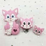 Attache - sucette en silicone pour bébé, combinaison d'ours bricolage, collier molaire tewindsor, perles, ... Attache - sucette en silicone pour bébé, combinaison d'ours bricolage, collier molaire tewindsor, perles, ...