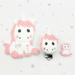 Attache - sucette en silicone pour bb, combinaison d'ours bricolage, collier molaire tewindsor, perles, ...
