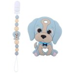 Attache - sucette en silicone pour bb, perles en forme de chien, cadeau pour - type leash and teether ...