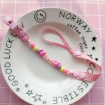 Attache - sucette en silicone pour enfants, clip de sucette rglable, pinces porte - ttine pour enfants, ...