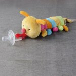 Attache - ttine en chane pour bb, clips mignons en forme d'animaux en peluche pour, porte - ttine, ...