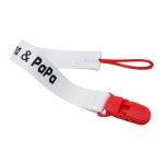 Attache - tétine pour nouveau - né, 19cm, pour garçon et fille, avec lettres imprimées i heart mama & ... Attache - tétine pour nouveau - né, 19cm, pour garçon et fille, avec lettres imprimées i heart mama & ...