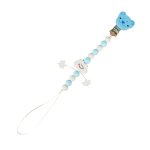 Attache ttine en silicone pour bb, clip de sucette en chane, animal mignon, petit ours, attache ttine, ...