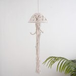 Attrape - rêves méduse en macramé bohème a suspendre au mur pour chambre a coucher, décoration de fête, ... Attrape - rêves méduse en macramé bohème a suspendre au mur pour chambre a coucher, décoration de fête, ...