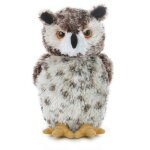 Aurora world mini - peluche de chouette osmond 20 cm