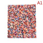 Autocollant 1:12 pour maison de poupée, carrelage, accessoires de salle de bain, diy bricolage Autocollant 1:12 pour maison de poupée, carrelage, accessoires de salle de bain, diy bricolage