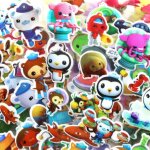 Autocollants a bulles gonflables 3d, 5 pi�ces, voiture, dessin anim� princesse chat, imperm�able, jouets ...