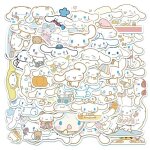 Autocollants cannelle mlangs sanrio kuromi, pour bricolage, tlphone, bagages, ordinateur portable, ...