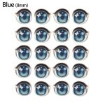 Autocollants de cils longs papillon, 10 paires, accessoires pour bricolage, figurine, visage, orgue, ...