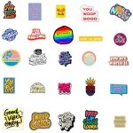 Autocollant de citations inspirantes, graffitis, pour r�frig�rateur, guitare, ordinateur portable, moto, ...