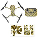 Autocollants imperm�ables en pvc pour drone dji mavic air 2, protecteur de corps, bras, t�l�commande, ...