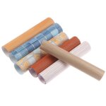 Autocollant de maison de poup�e, 1 pi�ce, papier peint, accessoires de d�coration, jouet pour enfants, ...