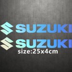 Autocollant de moto suzuki, logo emblme de rservoir. laser big.
