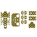 Autocollant personnalis� pour accessoires de drone, papier s�r, l�ger, adapt� a mavic air 2s