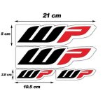 Autocollants reflechissants pour fourche wp, amortisseur de suspension, accessoires de moto pour duke ...