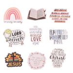 Autocollants thème jésus chrétien, 50 pièces, graffiti de dessin animé, autocollants imperméables, bricolage ... Autocollants thème jésus chrétien, 50 pièces, graffiti de dessin animé, autocollants imperméables, bricolage ...