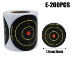 Autocollant de tir adhsif, cibles, eclaboussures, ampli, entranement ractif, 100 / 200 / 250 pices ...