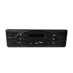 Autoradio 1 din fm usb tf mp3 bluetooth, lecteur audio multimdia a ecran led pour tricycle, tracteur, ...