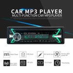 Autoradio 12v, bluetooth, lecteur mp3, ecran lcd, fm, usb / tf / aux in, chargement de tlphone, 1din ...