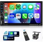 Autoradio 2 din avec carplay android auto sans fil, 7 pouces ecran tactile stéréo voiture bluetooth, ... Autoradio 2 din avec carplay android auto sans fil, 7 pouces ecran tactile stéréo voiture bluetooth, ...