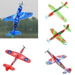 Avion a ailes rabattables pour enfants, 3 pièces, bricolage, cerf - volant en papier, modèle d'avion ... Avion a ailes rabattables pour enfants, 3 pièces, bricolage, cerf - volant en papier, modèle d'avion ...