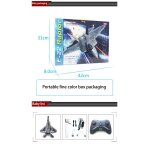 Avion de chasse f22, planeur a aile fixe, mousse r�sistante aux chutes, jouet, taxi, d�collage, h�licopt�re ...