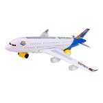 Avion electrique brillant, batterie jouet a380 universel, musique l�g�re pour enfants, cadeau d'avion ...