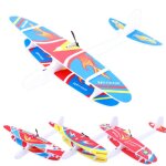 Avion a lancer a la main, planeur volant, jouet avion en mousse plast, remplissage de sac de fte, jouets ...