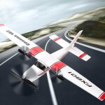 Avion radiocommand fx801 c9j6, jouet cessna 182 2ch pour enfants, vol 2. 4ghz, durable, pour dbutants ...