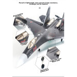 Avion rc planeur aile fixe coolbank qf009 version de chasseur su - 35 de 375mm d'envergure, version brushless, ...