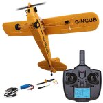 Avion de voltige t�l�command� piper j3 cub g - ncub skylark 3d 6g 5 voies 2. 4 ghz rtf
