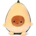 Avocat en peluche mignon avocat etreignant oreiller alimentaire en forme de fruits en peluche poup�e ...