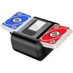 Avumda mlangeur de cartes automatique 1 - 2 ponts, rechargeable 2000mah, silencieux pour poker, uno, ...