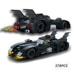 B sans bote - ensemble de modles de vhicules batmobile noirs, mcanique technique, blocs de construction ...