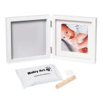 Baby art cadre a empreinte my baby style gris