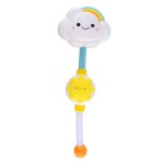 Jouet de bain pour bébé pompe à eau en forme de nuage avec douche à main