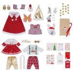Baby born advent calendar 43cm ensemble d'habits de poupe