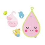 Baby born bathing accessory set doll bathing set (824641) zapf