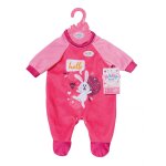 Baby born clothing 43cm baby born pyjama rose 43cm