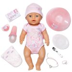Baby born interactif - 815793 - coffret fille - poupon a fonctions 43 cm & accessoires