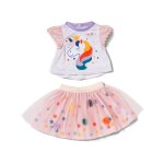 Baby born robe licorne avec tutu 43 cm