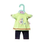 Baby dolly moda chemise avec leggings pour poupe de 36 cm