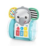 Baby einstein jouet a roulettes petit elphant, musique et lumieres, interactif et multilingue, dveloppement ...