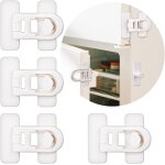 Baby scurit franais serrure, 4 pices securite placard enfant, scurit enfant placard, bloque porte ...
