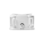 Babycook duo - robot mixeur cuiseur vapeur pour bébés - 2. 2 litres - argent blanc Babycook duo - robot mixeur cuiseur vapeur pour bébés - 2. 2 litres - argent blanc