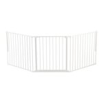 Babydan - 56224 - 2400 - 10 - 88 - barrire - flex large - blanc