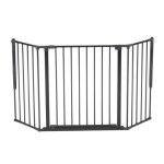 Babydan barrière flex médium noir Babydan barrière flex médium noir
