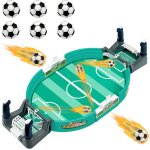 Babyfoot - mini jeu de baby - foot interactif avec 6 ballons de football - portable et léger - pour fête ... Babyfoot - mini jeu de baby - foot interactif avec 6 ballons de football - portable et léger - pour fête ...