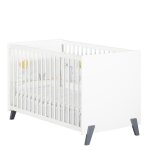 Babyprice - joy gris - lit bebe 120 x 60 - baby price Babyprice - joy gris - lit bebe 120 x 60 - baby price