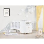 Babyprice - joy naturel - lit combine evolutif 120x60 en 90x190 - baby price